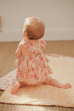 Load image into Gallery viewer, Salomé Romper - Raspberry Flowers