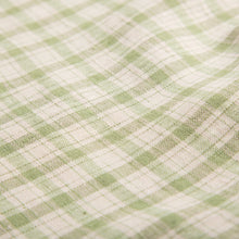 Load image into Gallery viewer, Daisy Chain Dress - Olive &amp; Oat Check Linen