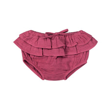 Load image into Gallery viewer, Organic Cotton Muslin Bloomer - Raspberry Pink
