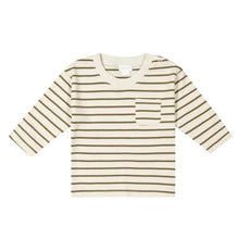 Load image into Gallery viewer, Pima Cotton Frankie Top - Bear Stripe