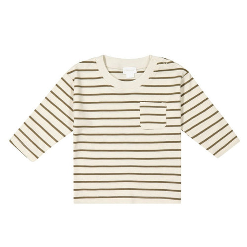 Pima Cotton Frankie Top - Bear Stripe