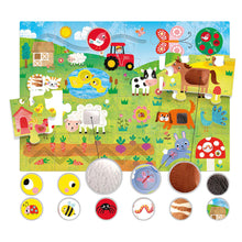 Load image into Gallery viewer, Tactile Puzzle Montessori