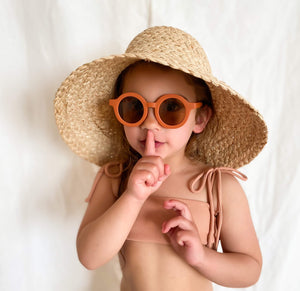Original Sustainable Kids Sunglasses - RUST