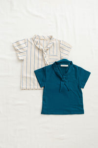 sailor shirt - blue stripe