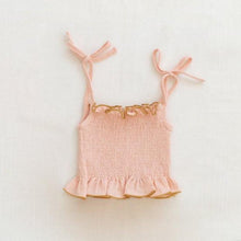 將圖片載入圖庫檢視器 smocked crop blouse - peach