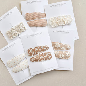 Ditsy Floral Clip