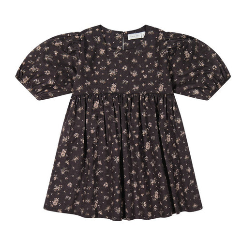 Organic Cotton Rosie Dress - Dusky Juniper