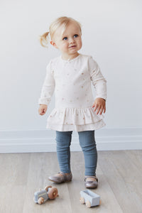 Organic Cotton Bettina Long Sleeve Top - Sweet Magnolia Simple