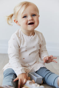 Organic Cotton Bettina Long Sleeve Top - Sweet Magnolia Simple