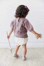 Load image into Gallery viewer, Organic Cotton Frill Bloomer - Sweet Magnolia Simple