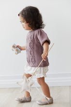 Load image into Gallery viewer, Organic Cotton Frill Bloomer - Sweet Magnolia Simple
