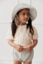 Load image into Gallery viewer, Organic Cotton Gingham Hat - Sky