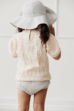 Load image into Gallery viewer, Organic Cotton Gingham Hat - Sky