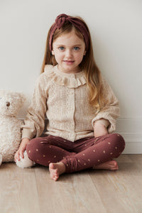Addison Knitted Cardigan - Oatmeal Marle