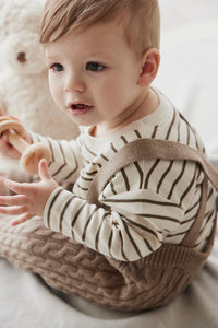 Pima Cotton Frankie Top - Bear Stripe