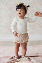 Load image into Gallery viewer, Organic Cotton Fine Rib Bodysuit - Milk  **Preorder**