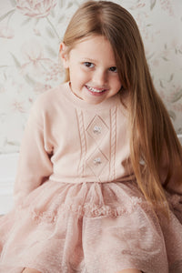 Maeve Knitted Jumper - Dusky Rose