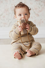 Load image into Gallery viewer, Theo Onesie - Caramel Stripe