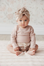 Load image into Gallery viewer, Organic Cotton Fine Rib Bodysuit - Dusky Rose