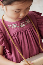 將圖片載入圖庫檢視器 Organic Cotton Muslin Eleanor Top - Raspberry Pink