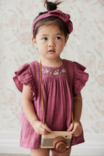 將圖片載入圖庫檢視器 Organic Cotton Muslin Eleanor Top - Raspberry Pink