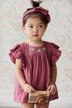 Load image into Gallery viewer, Organic Cotton Muslin Eleanor Top - Raspberry Pink