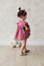 將圖片載入圖庫檢視器 Organic Cotton Muslin Eleanor Top - Raspberry Pink