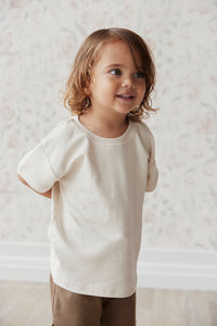 Pima Cotton Eddie T-Shirt - Oat