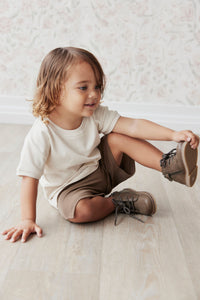Pima Cotton Eddie T-Shirt - Oat