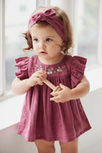 將圖片載入圖庫檢視器 Organic Cotton Muslin Eleanor Top - Raspberry Pink