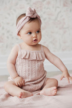 Load image into Gallery viewer, Avril Knit Playsuit - Bubblegum Fleck