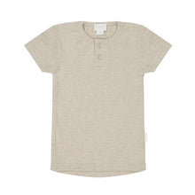 Load image into Gallery viewer, Organic Cotton Fine Rib Darcy Tee - Sand Marle