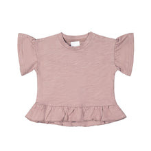 Load image into Gallery viewer, Courtney Ruffle Top - Dustywood