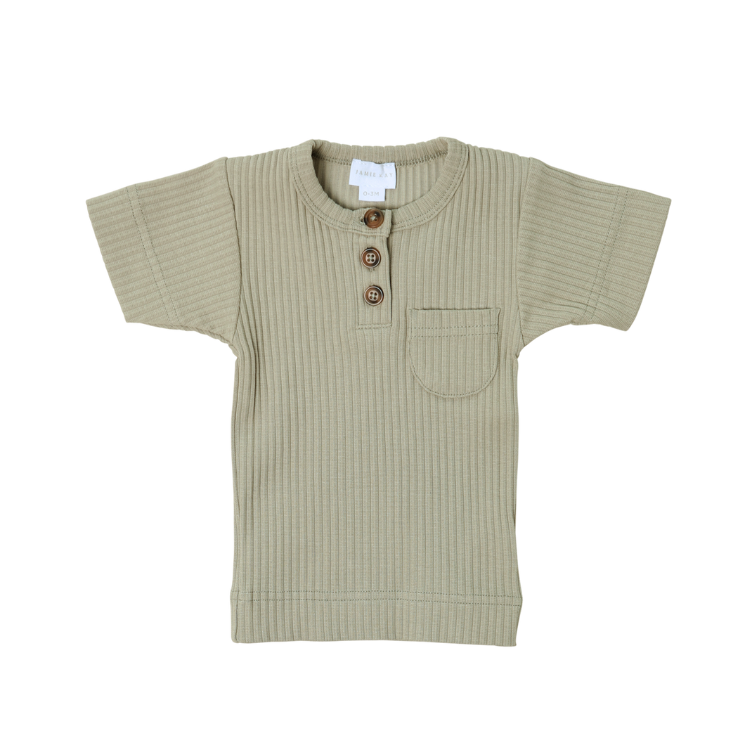 Philippe Short Sleeve Top - Raindance