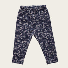 Load image into Gallery viewer, Organic Cotton Legging - Blueberry Floral