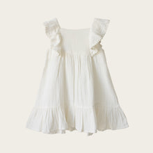 Load image into Gallery viewer, Organic Cotton Muslin Ruby Dress - Egret