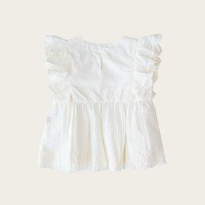 Organic Cotton Lydia Top - Natural