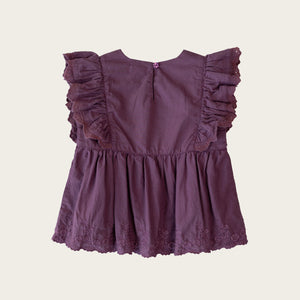 Organic Cotton Lydia Top - Tulip