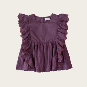 Organic Cotton Lydia Top - Tulip