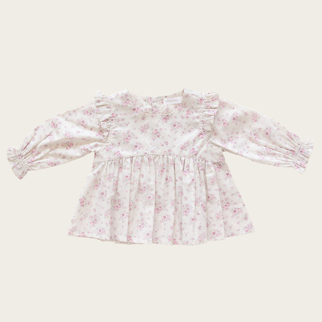 Organic Cotton Billy Top - Sofia Floral
