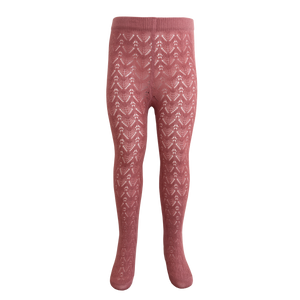 Scallop Weave Tight - Roselle