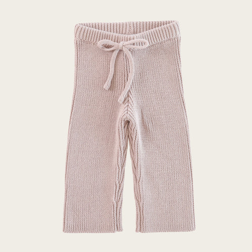 Morgan Knit Pant - Rosebud