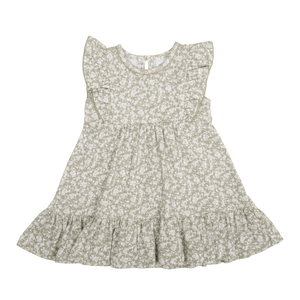 Organic Cotton Millie Dress - Sadie Floral Mist