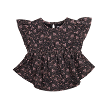 將圖片載入圖庫檢視器 Organic Cotton Pincord Willow Top - Peony Floral