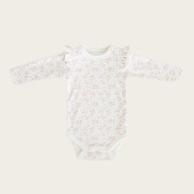 將圖片載入圖庫檢視器 Organic Cotton Frill Bodysuit - Primrose Floral