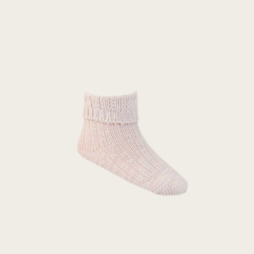 Marle Sock - Blush Marle