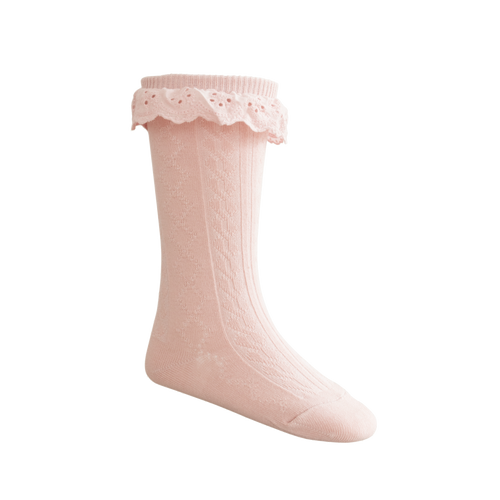 Pointelle Knee High Sock - Fairy