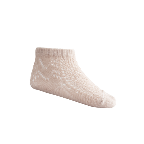 Cable Weave Ankle Sock - Pillow
