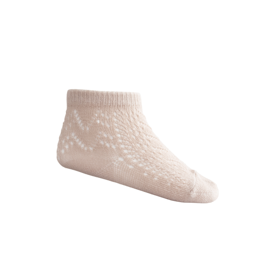 Cable Weave Ankle Sock - Pillow