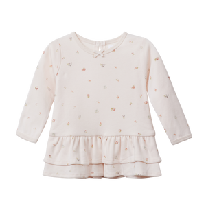 Organic Cotton Bettina Long Sleeve Top - Sweet Magnolia Simple